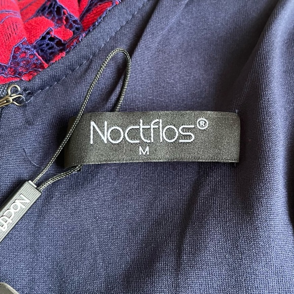 •Noctflos• NWT Lace Fit & Flare Dress - Size Medium - Picture 2 of 9